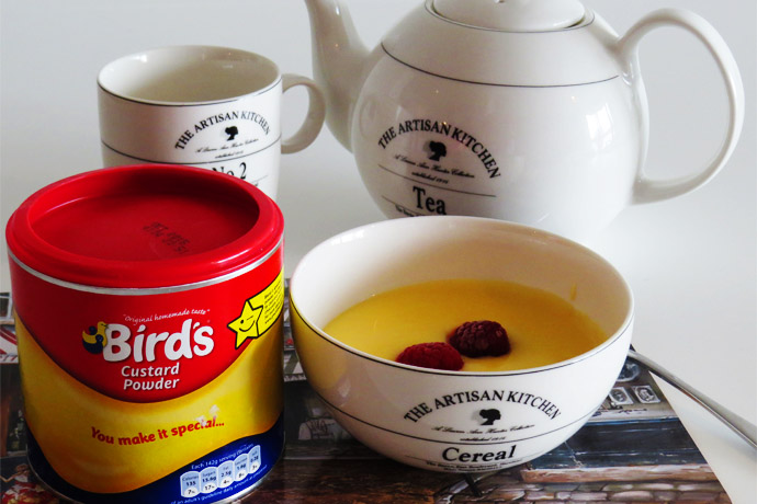 Birds-custard maken