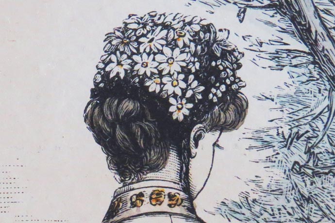 victoriaanse bonnet