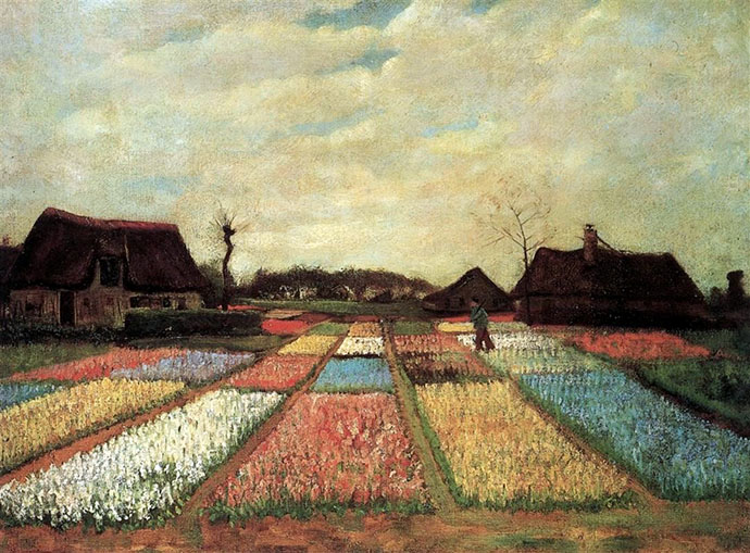 Bollenvelden-Van-Gogh-19e-eeuw
