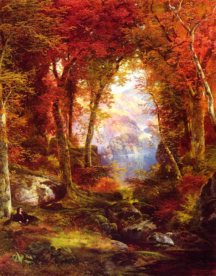 herfst-moran-under-trees