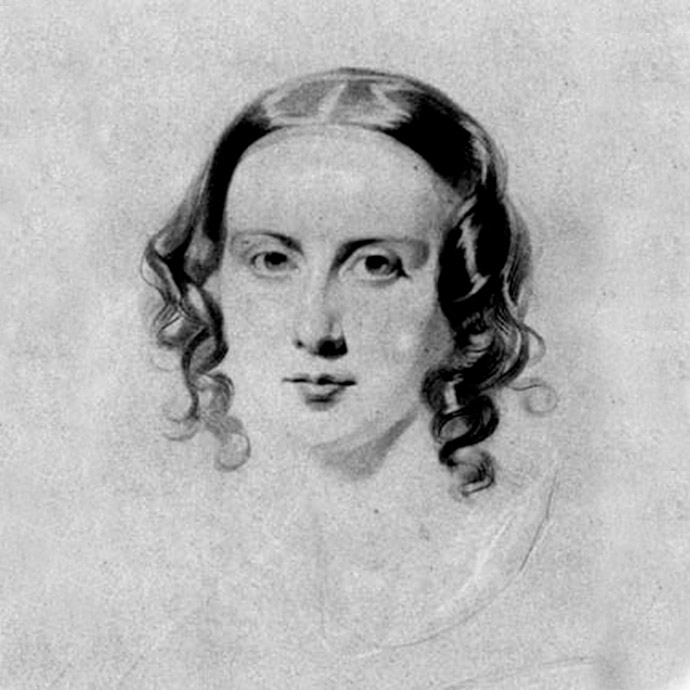 catherine-dickens-portret-schets