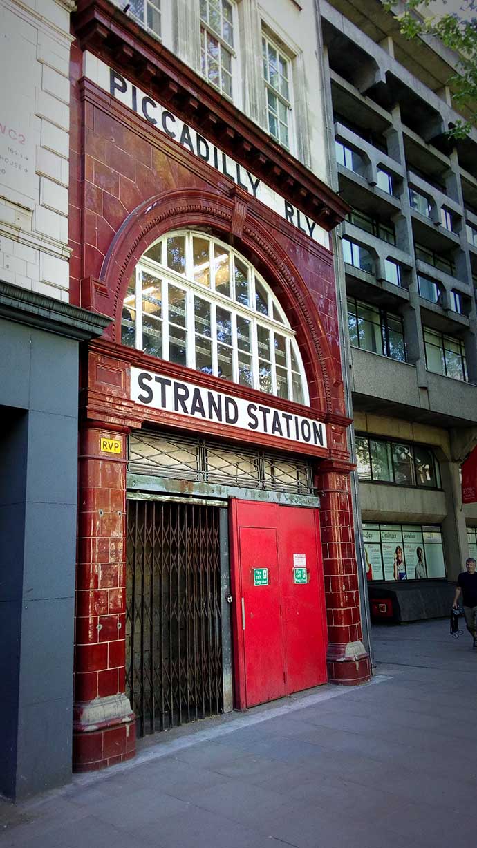 Strand Station London