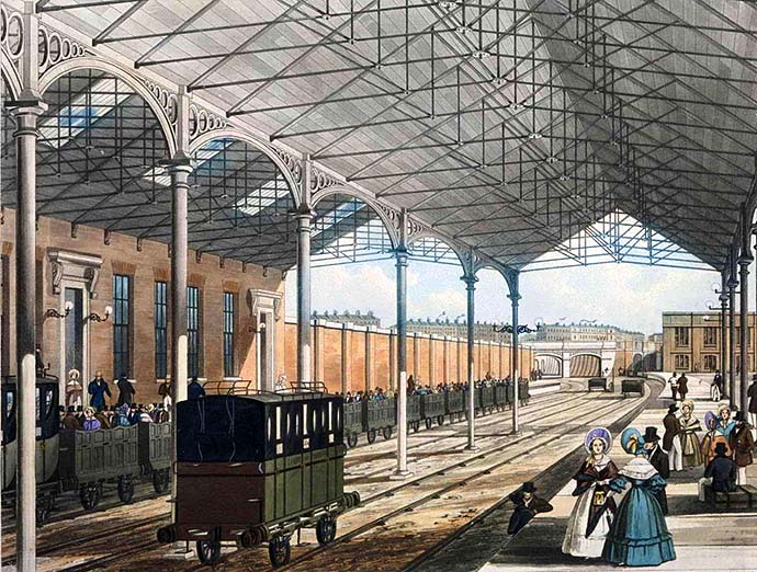 Euston Station 1837