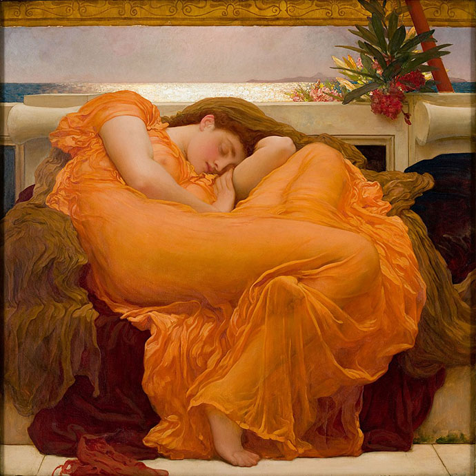 Flaming June Frederic Leighton