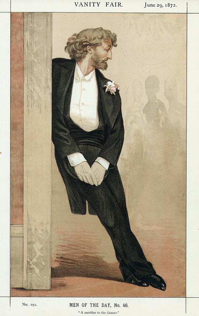 Frederic Leighton in Vanity Fair 29 Juni 1872