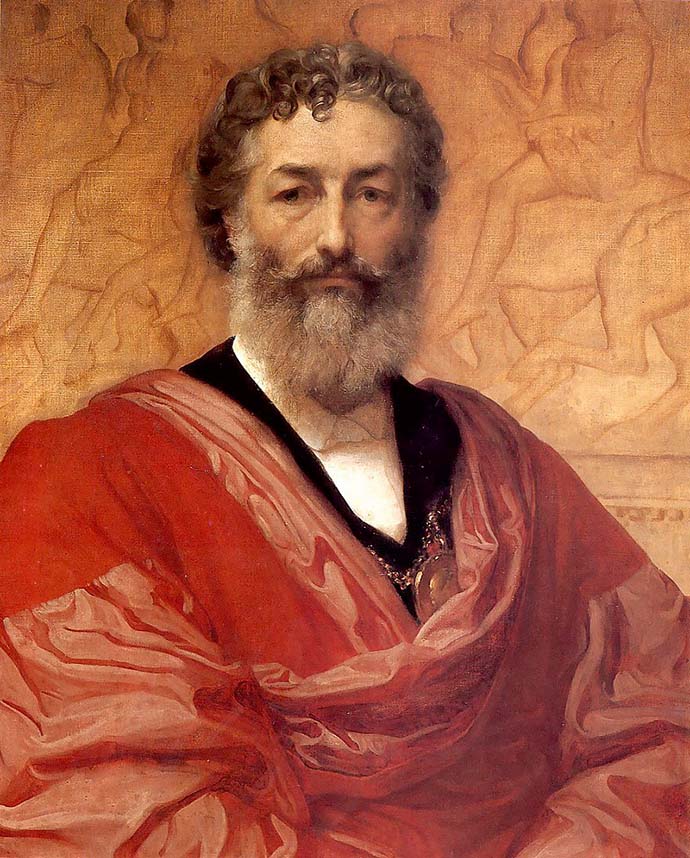 Zelfportret door Frederic Leighton