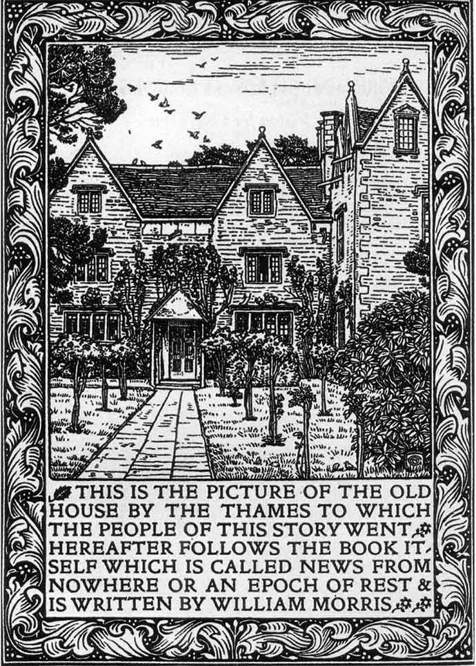 william morris news from nowhere kelmscott manor