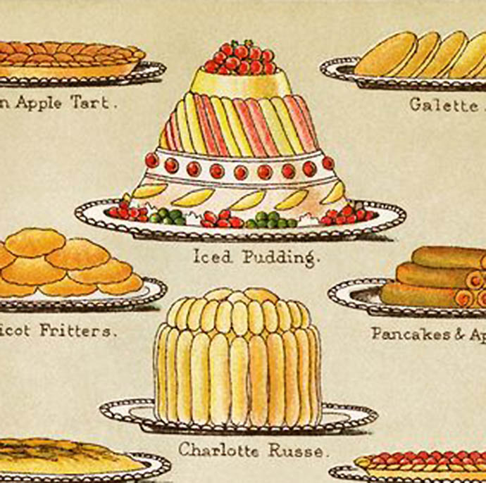 Iced Pudding latere editie Beeton