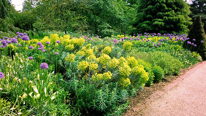 Kew Gardens bloemenperk