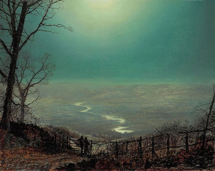 Vergezicht John Atkinson Grimshaw