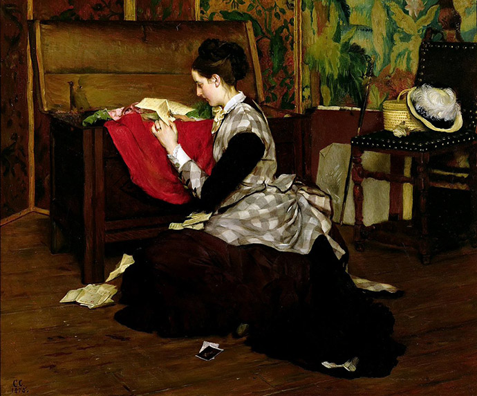 liefdesbrief Gustave Léonard de Jonghe