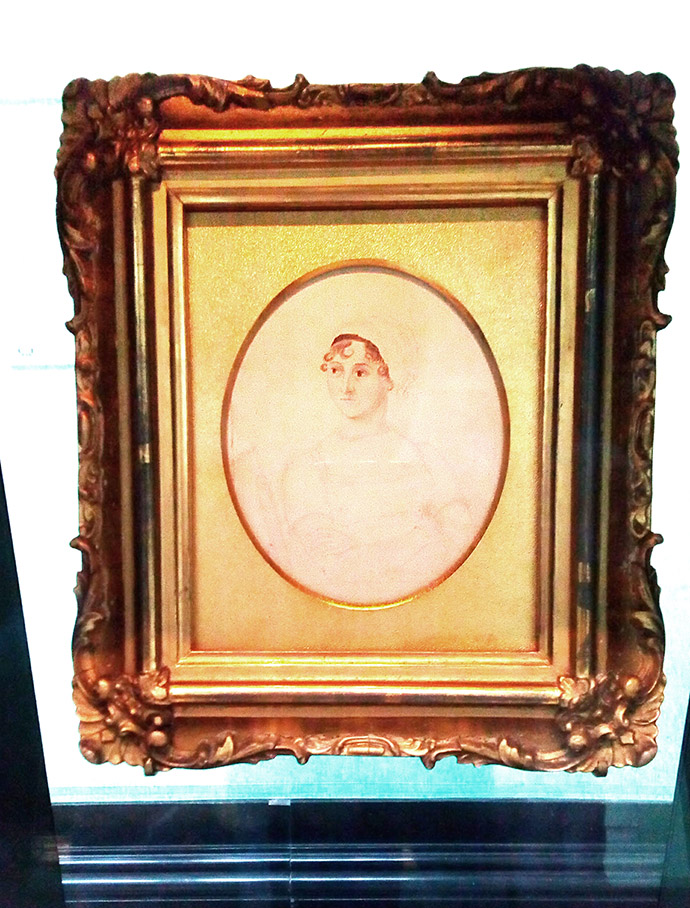 Jane Austen portret afbeelding