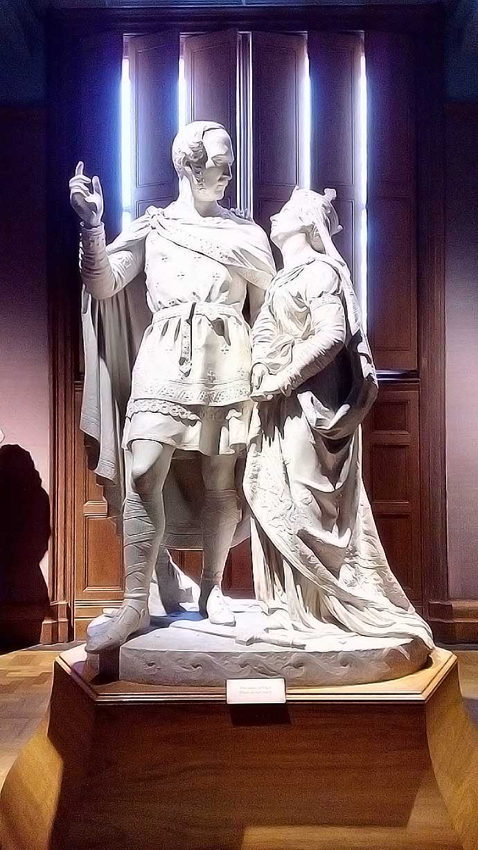 Albert en Victoria standbeeld