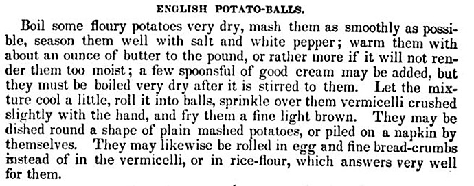 Potato balls eliza acton google books