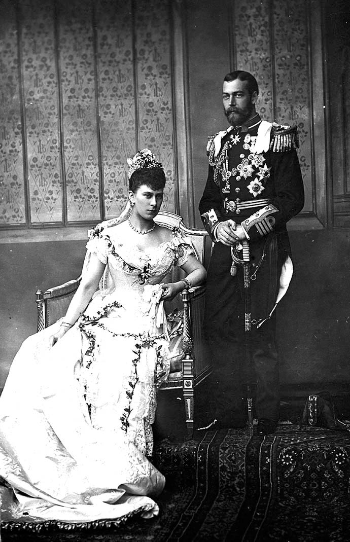 Bruiloft George en Mary 1893