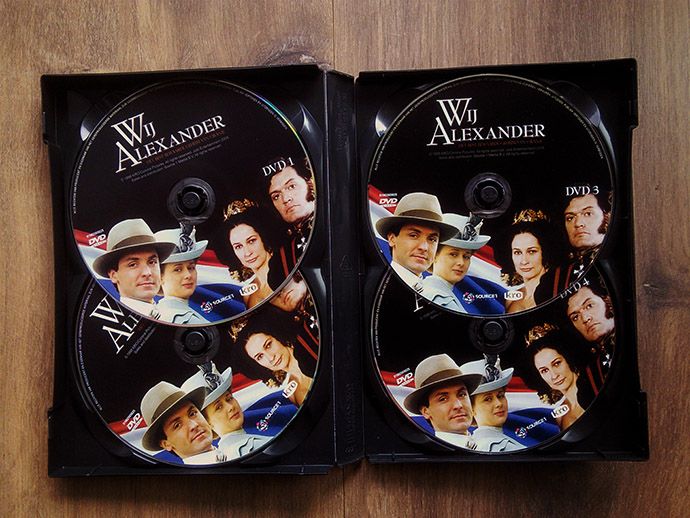 Wij Alexander serie dvd boxset schijven