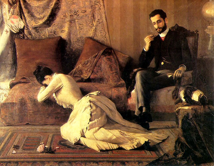 The Spat belmiro de almeida 1887