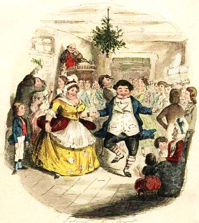 A Christmas Carol Fezziwig christmas party
