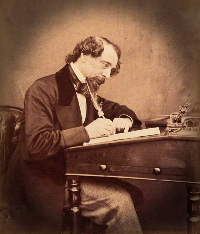 Dickens in 1858 door Watkins2