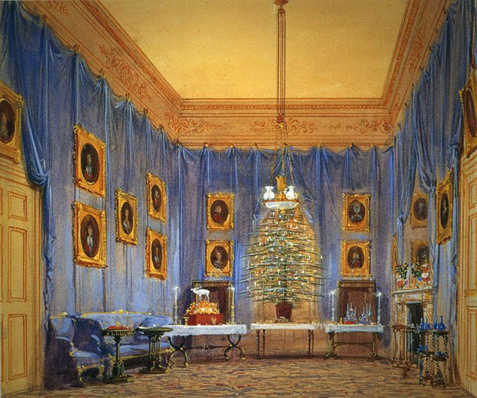 Windsor Kerstmis ca 1845