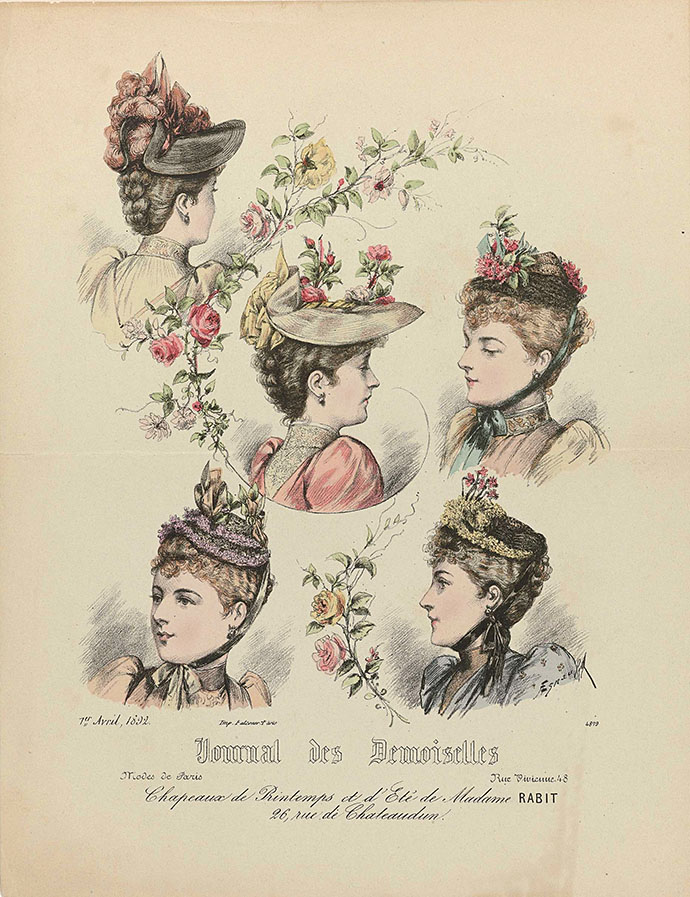 victoriaanse hoeden 19e eeuw