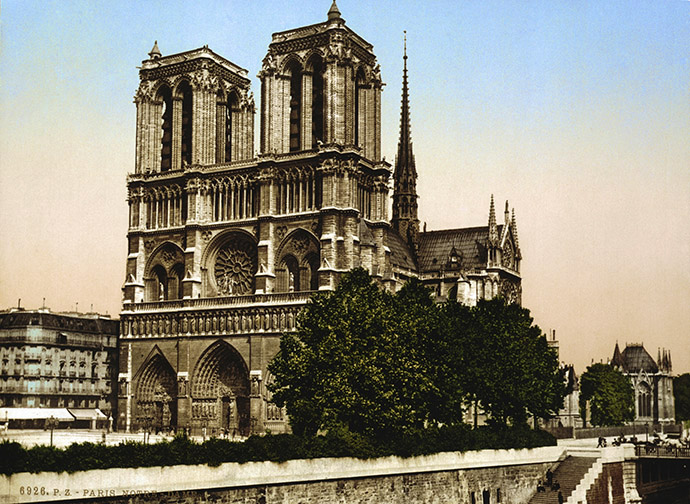 geschiedenis-notre-dame-fotochroom-19e-eeuw-foto-kleur-1890-1900