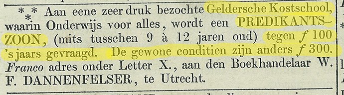 krant-1857-domineeszoon-kostschool-korting