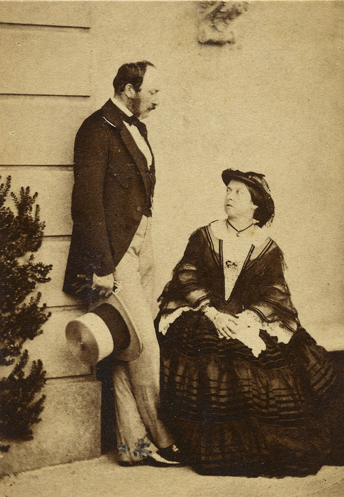 Victoria en Albert persoonlijke foto