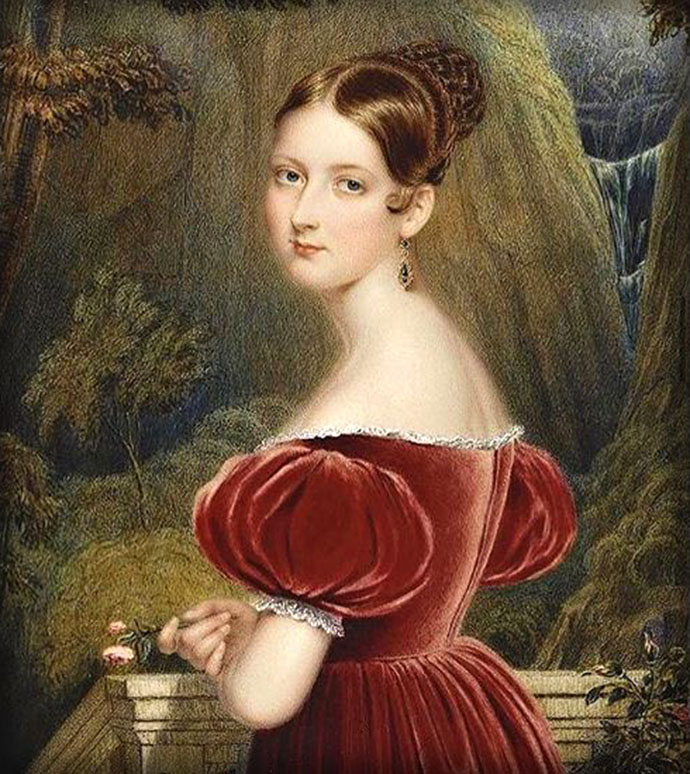 prinses Victoria 17 jaar 1836