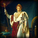 Ingelijst: Napoleon in kroningsgewaad (1805)
