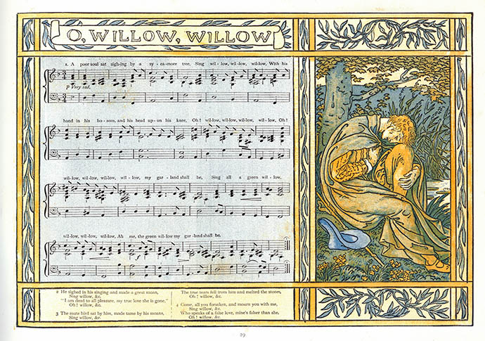 O willow uit Othello bladmuziek