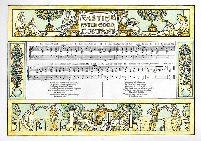 pastime with good company walter crane