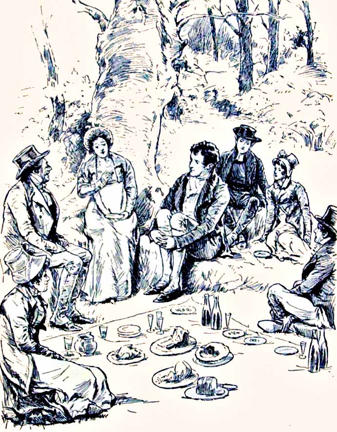 picnic in Jane Austens Emma