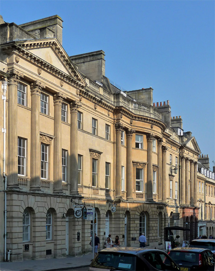 Milsom Street in Bath