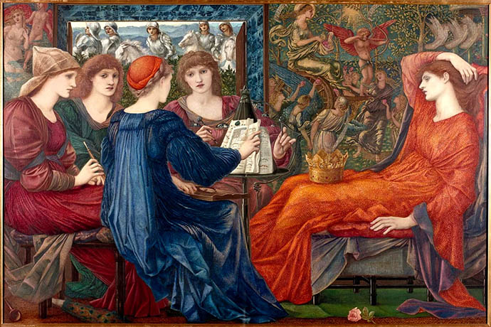 'Laus Veneris' door Edward Burne-Jones (1873-1875) [Publiek domein].