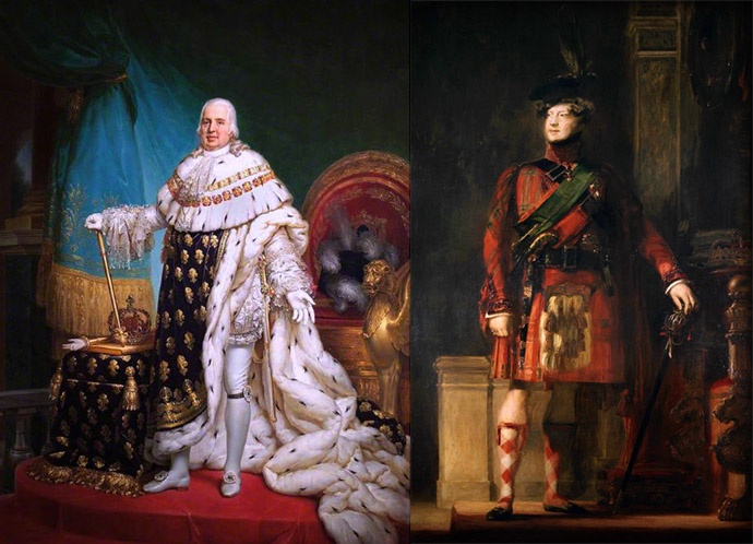 Louis XVIII en George IV
