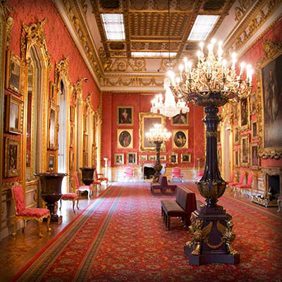 De Waterloo Gallery in Apsley House. © English Heritage Photo Library.