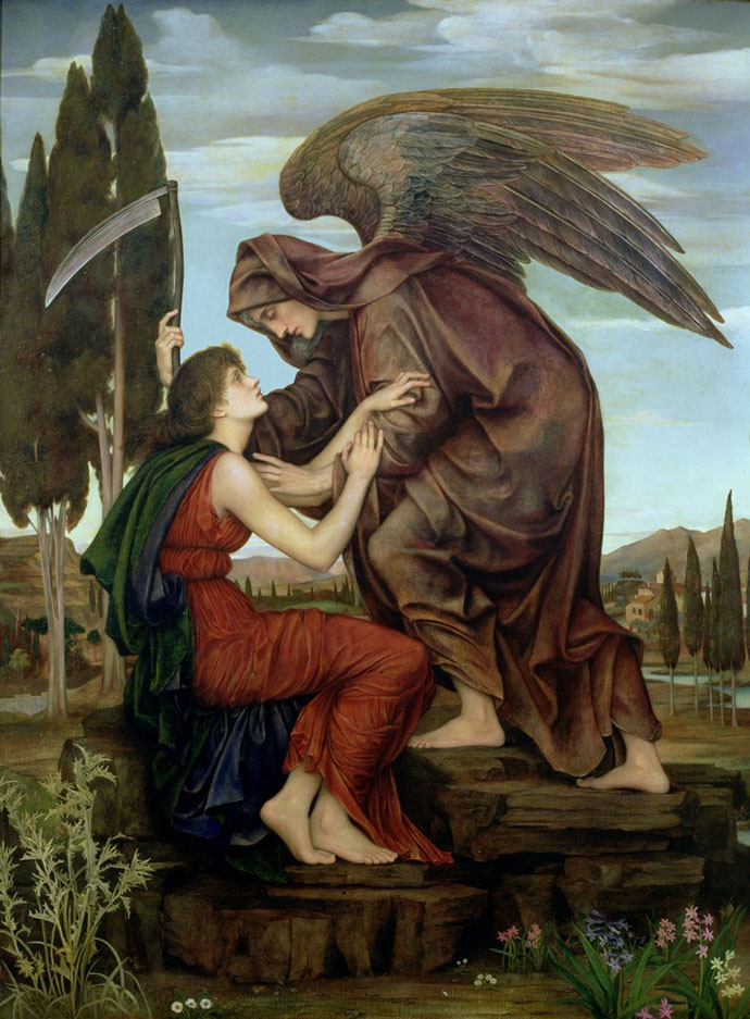 The Angel of Death Evelyn de Morgan