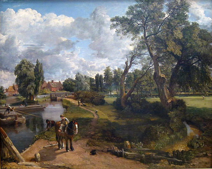 john constable - flatford mill