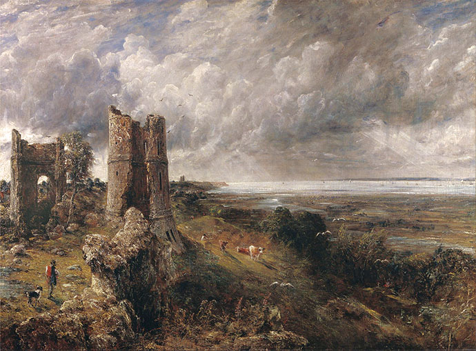 john constable - hadleigh castle