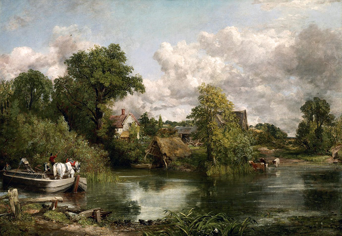 john constable - the white horse 1819