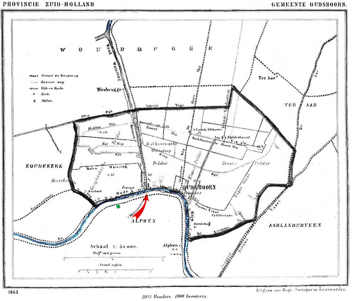 gemeente Oudshoorn 19e eeuw