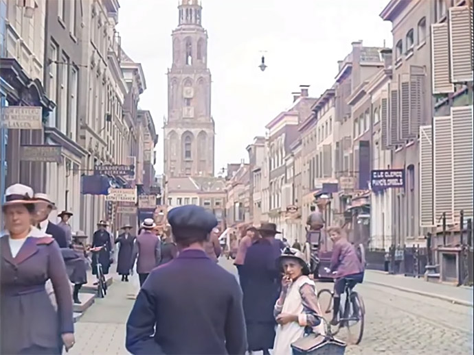 Groningen in 1919 Film