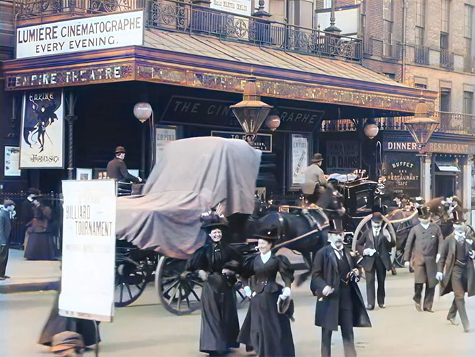 Film Londen rond 1900