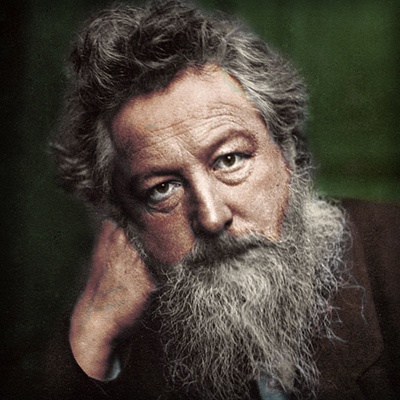 William Morris 53, ingekleurde foto.